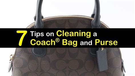 can you wash coach purses|coach care instructions.